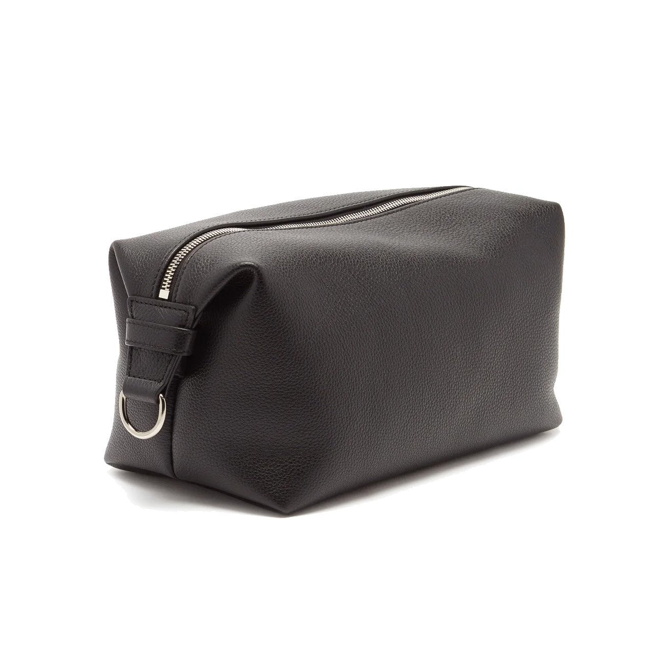 DSQUARED2 Black Leather Logo Washbag