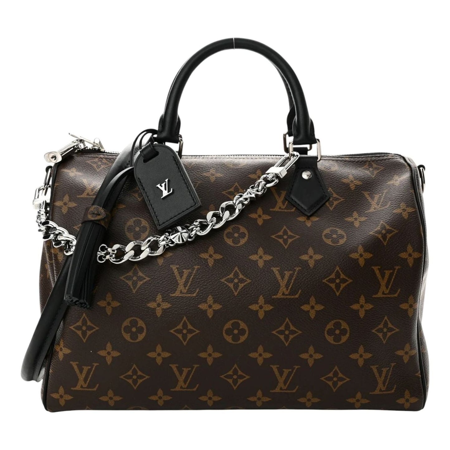 (WMNS) LOUIS VUITTON Speedy Soft 30 'Dark Monogram' M12243