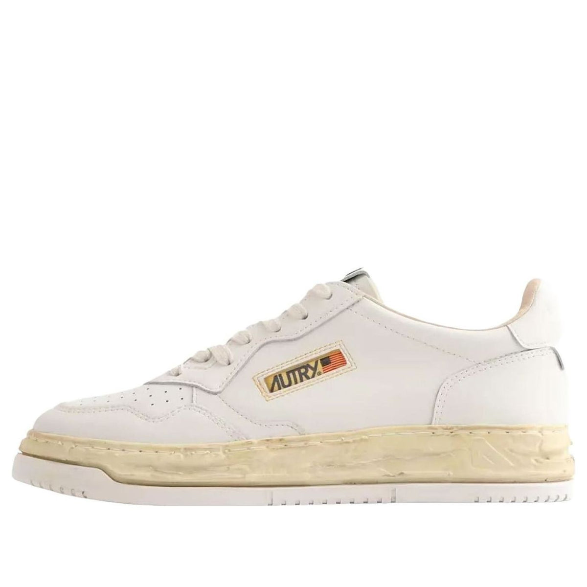 AUTRY × Maison MIHARA YASUHIRO General Scale Medalist Low Supervintage 'White' C15FW301-WHITE