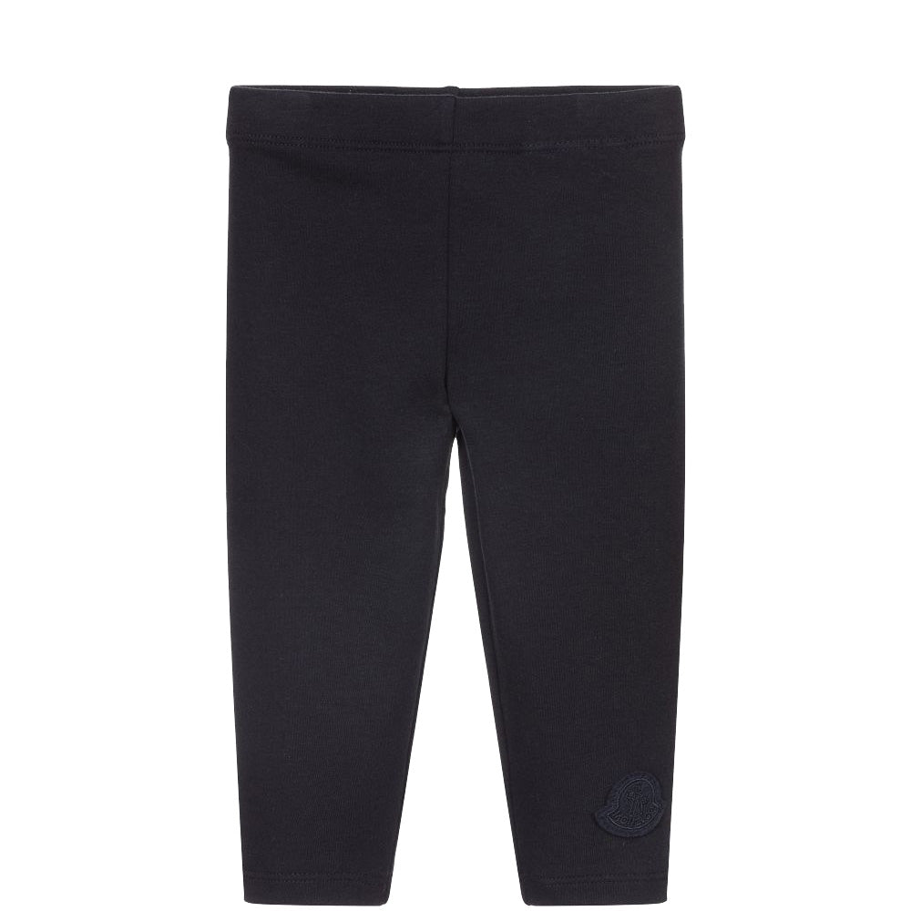 Infants Moncler Navy Leggings