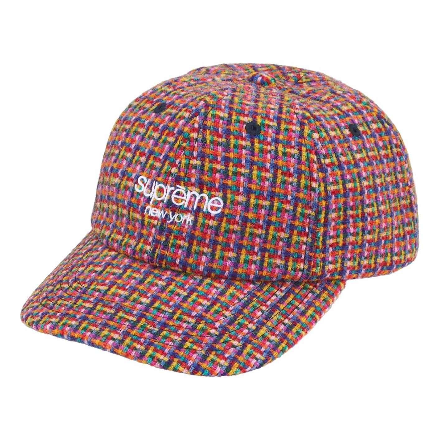Supreme FW25 Harris Tweed® 6-Panel 'Red' FW25H118-RED