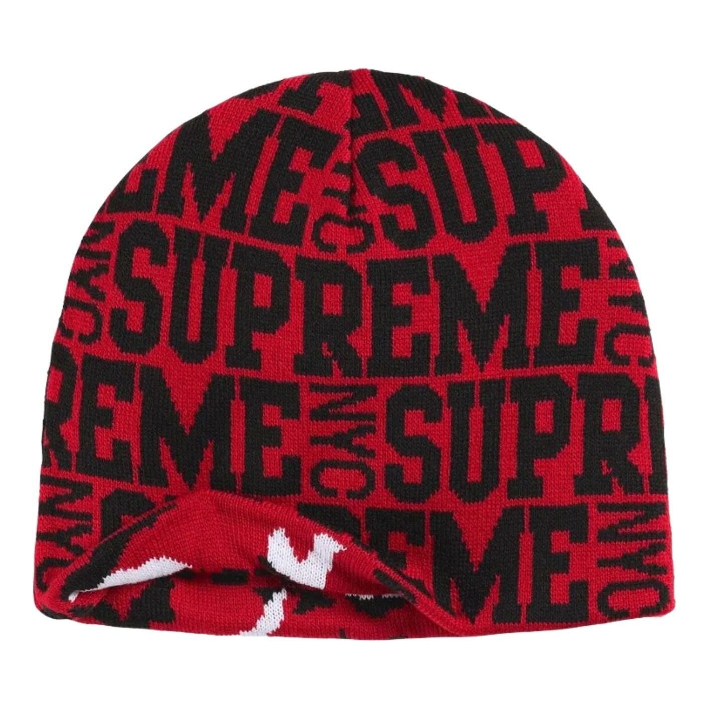 Supreme FW26 Reversible Camo Beanie 'Red' SUP-FW26-1073-RED