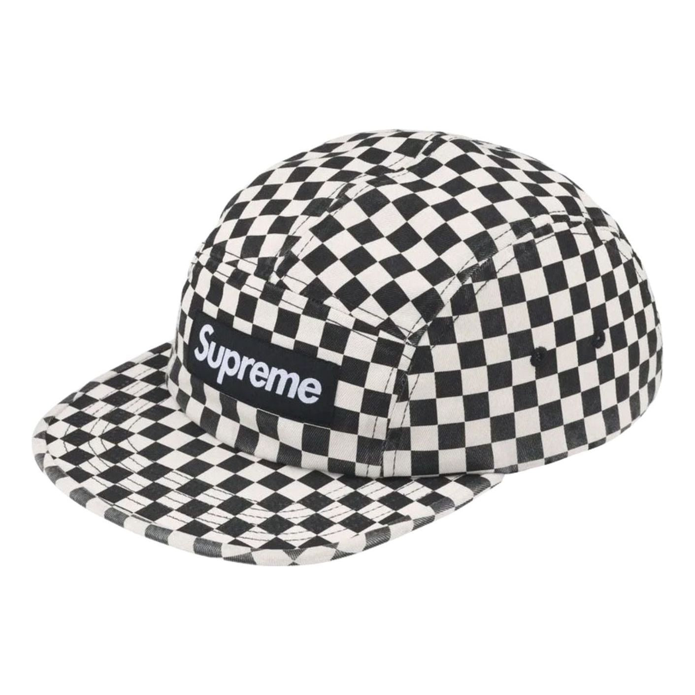 Supreme FW26 Washed Chino Twill Camp Cap 'Checkerboard' SUP-FW26-1069-CHK