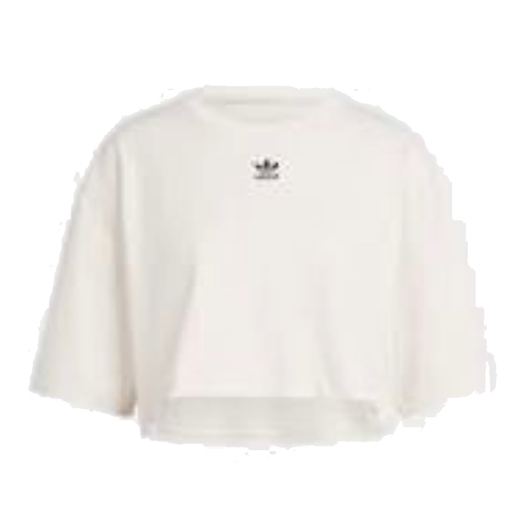 (WMNS) adidas Crop Top Asia Sizing 'White' IR5976
