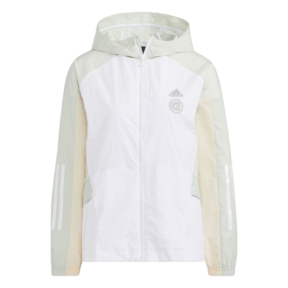 (WMNS) adidas Ust Woven Jacket Asia Sizing 'White' HM5279