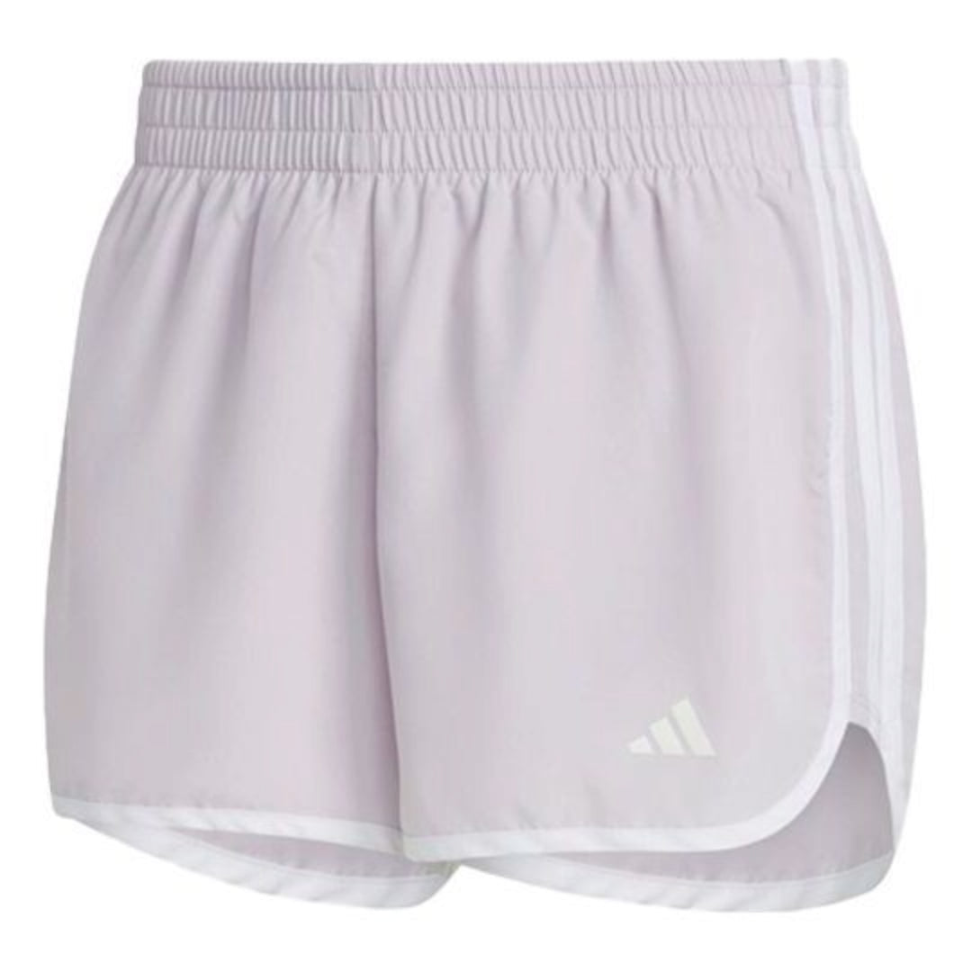 (WMNS) adidas Marathon 20 Running Shorts Asia Sizing 'Purple White' IC5185
