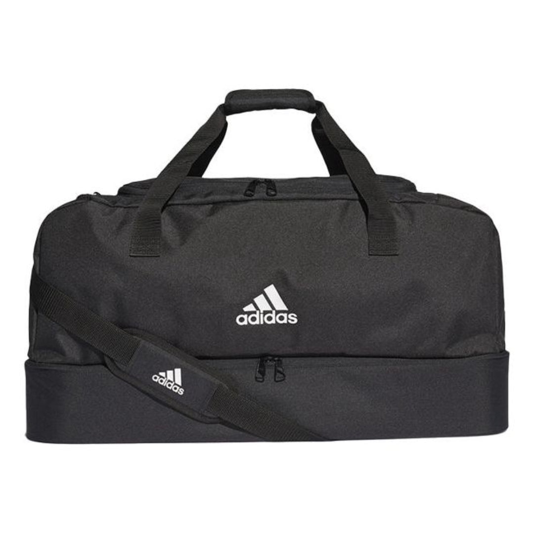 adidas Large Shot Sports Suitcase 'Black White' DQ1081