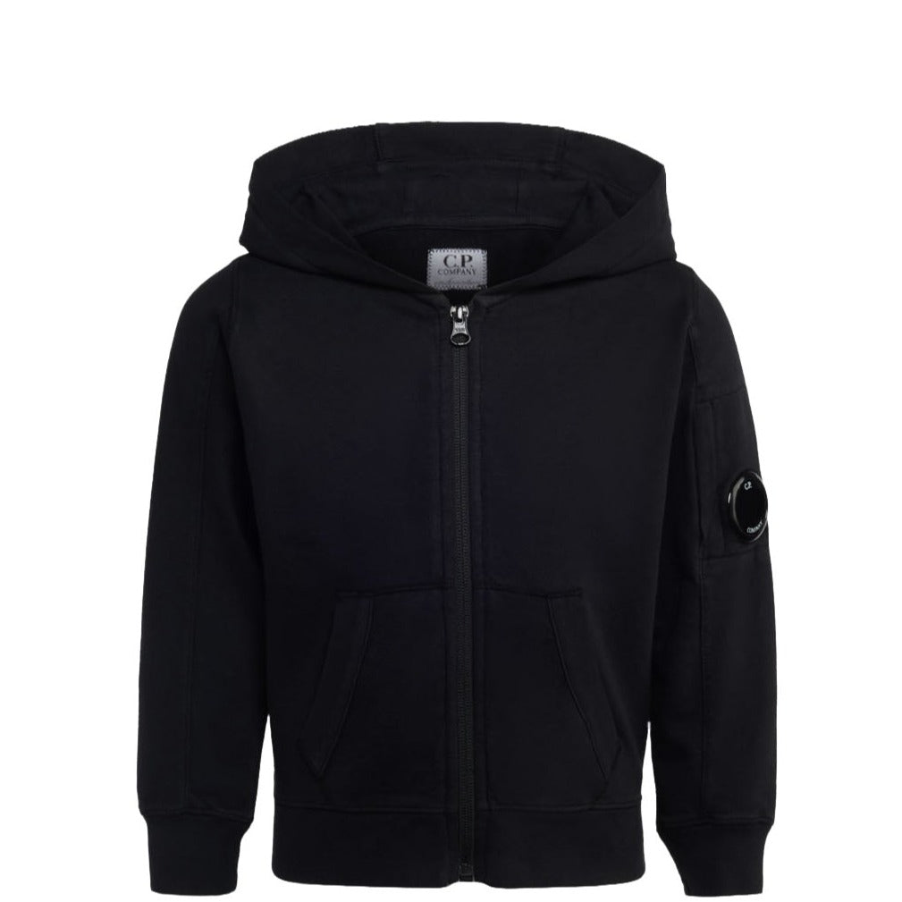 Kids CP Company Lens Zipped Hoodie