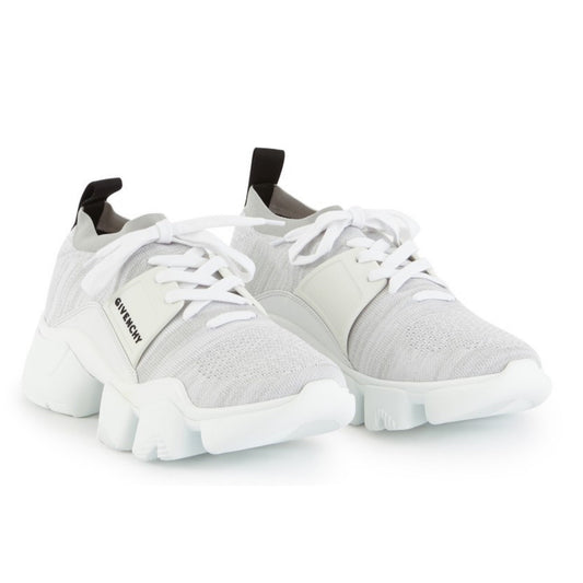 Givenchy White & Grey Sock Sneakers
