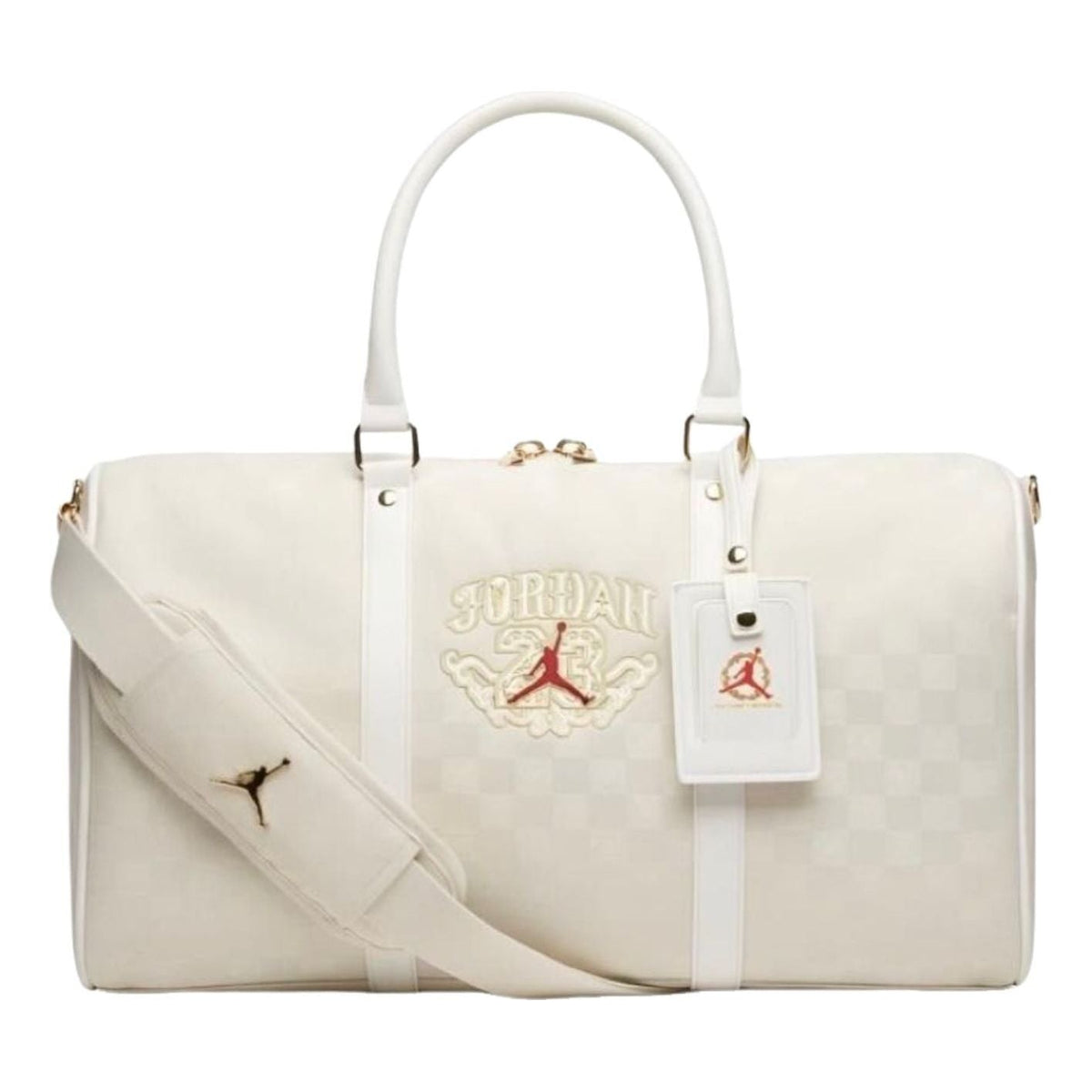 Air Jordan Year of the Horse Monogram Duffel 25L Bag 'White' IV4747-133