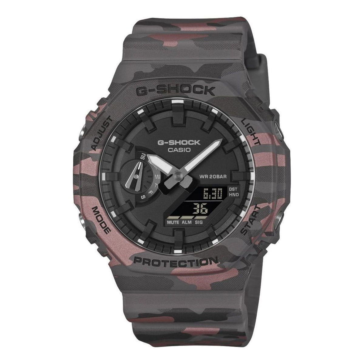 CASIO G-Shock Analog-Digital 2100 Series 'Camo' GA2100CM-8A