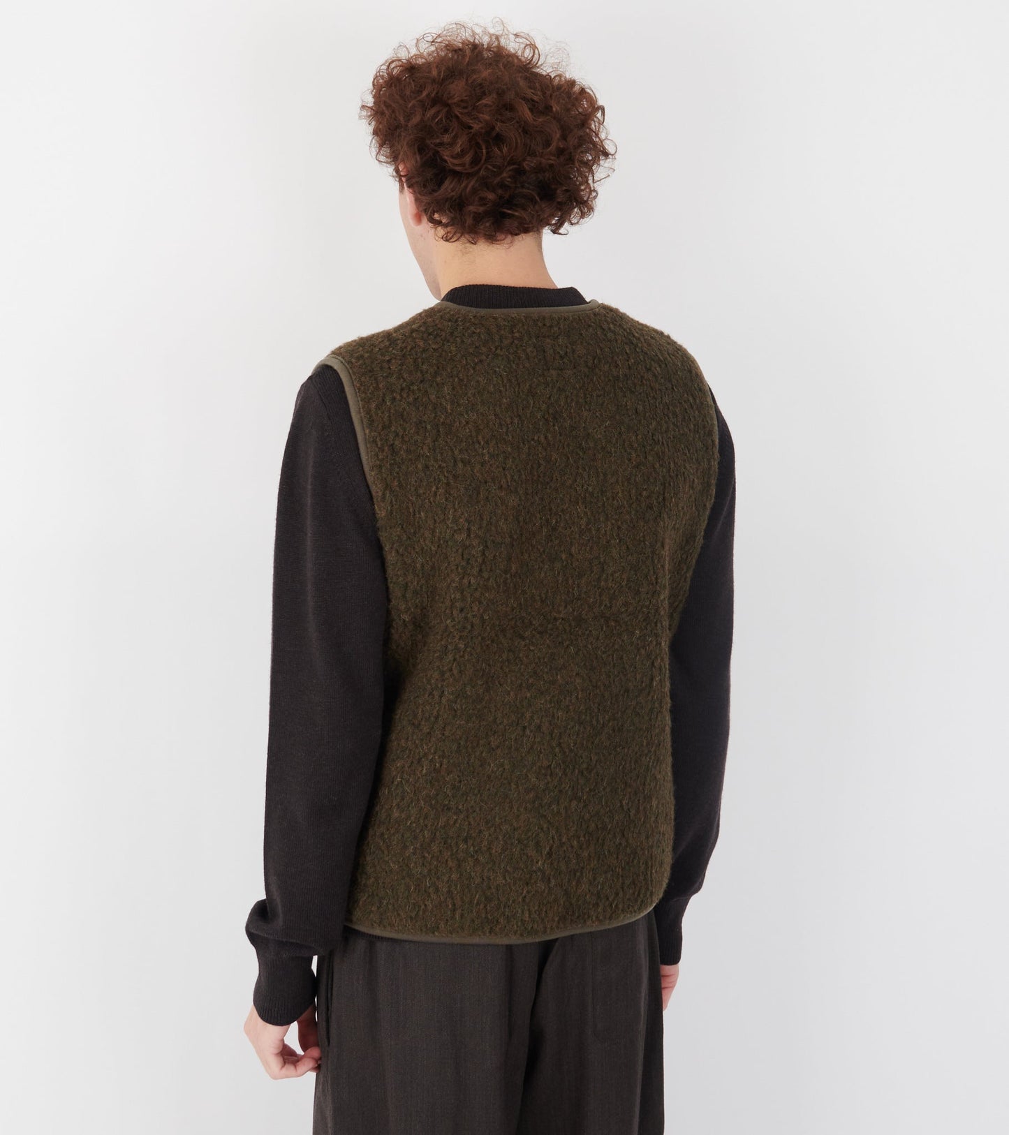 Zip Vest Khaki