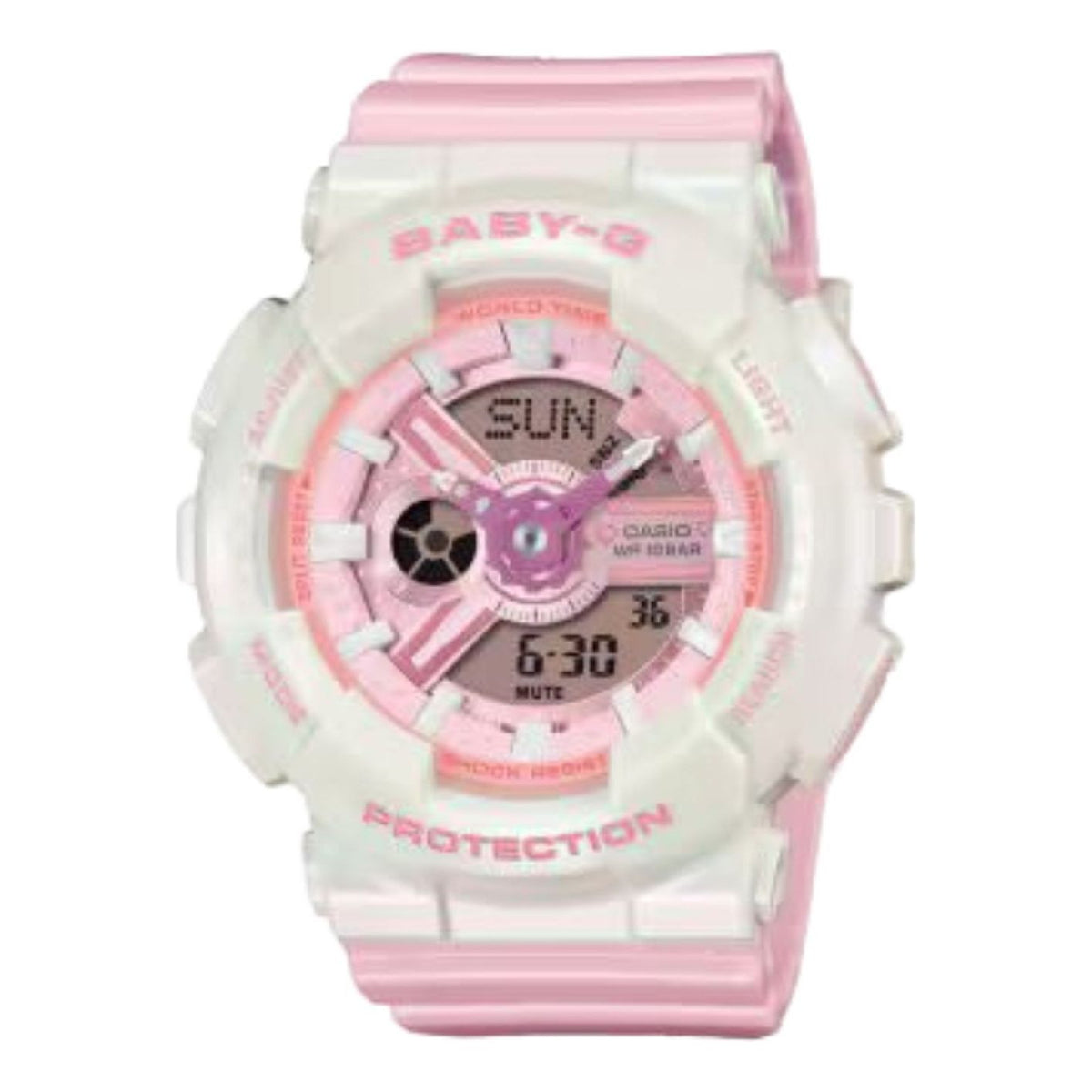 (WMNS) CASIO Baby G BA-110 Series 'White Pink' BA-110PD-4A