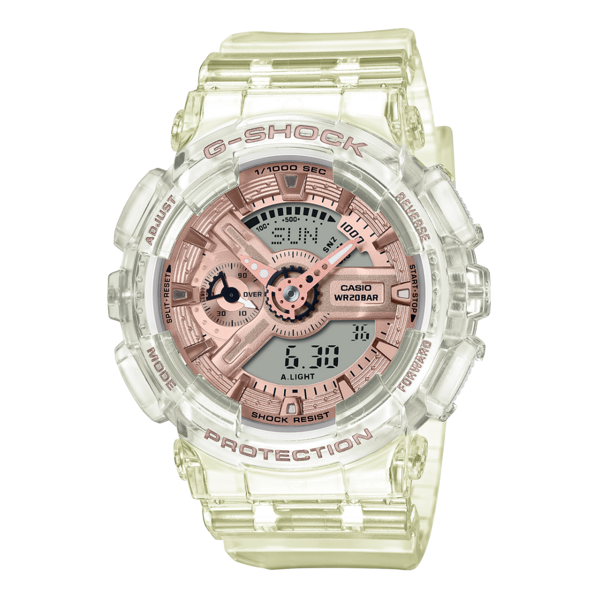 CASIO G-Shock Analog-Digital 'White' GMA-S110SR-7APR