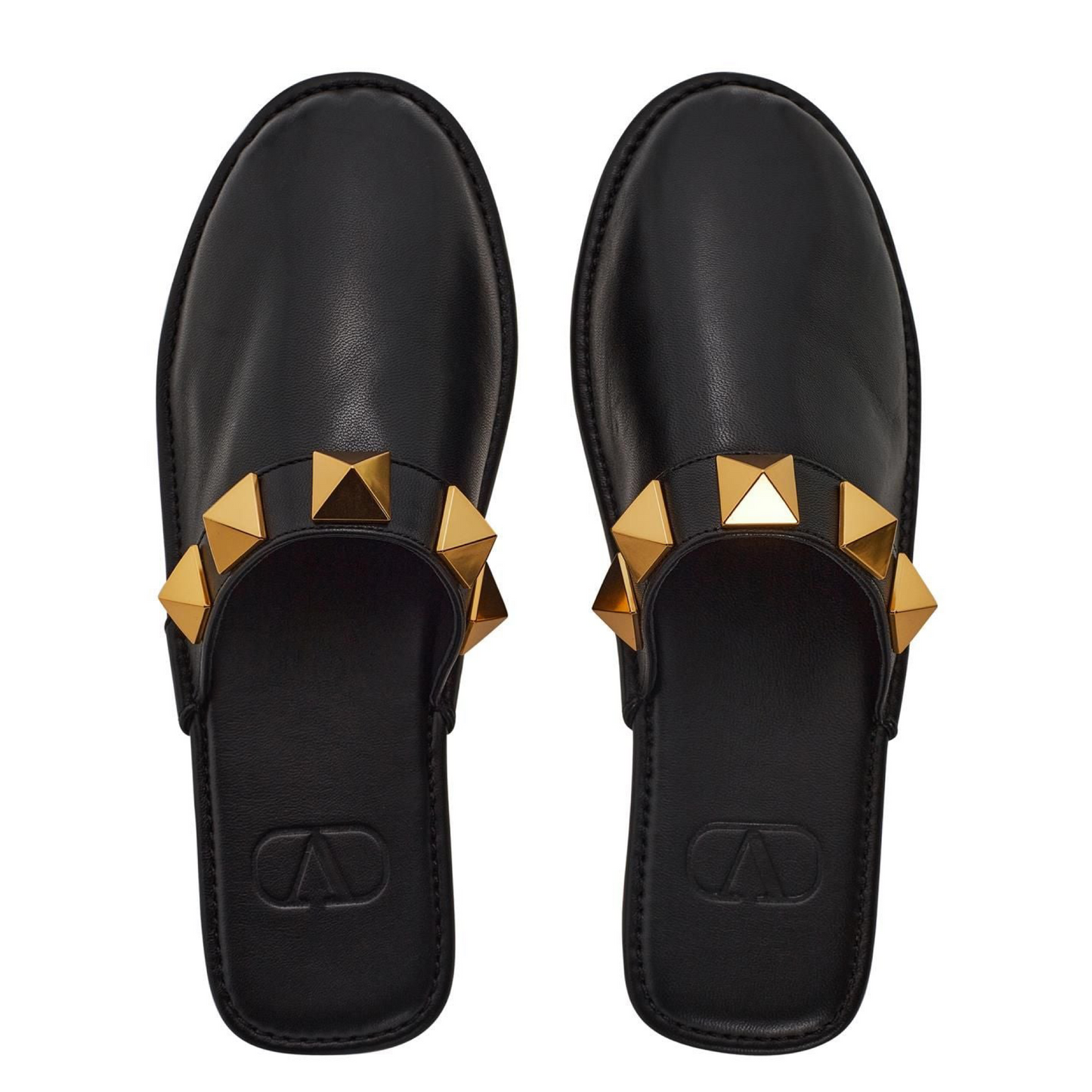 Womens Valentino Studded Slipper