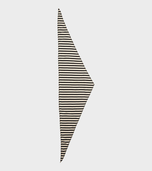 Scarf Triangle Black/Ecru