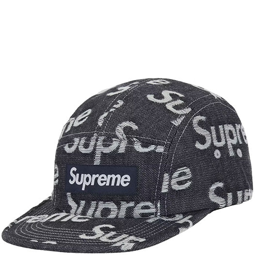 Supreme Jacquard Denim Cap