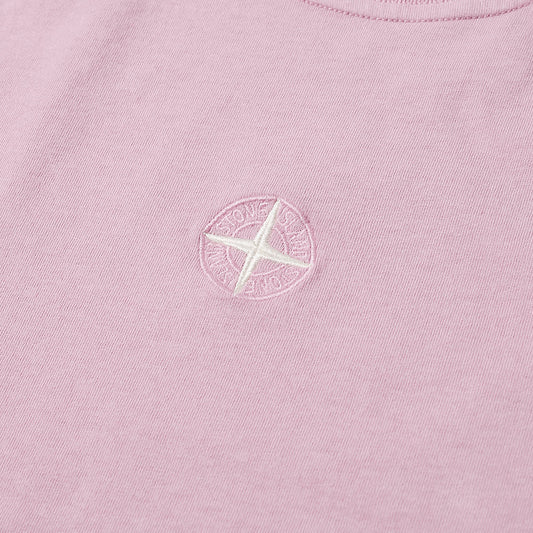 Stone Island Junior Embroidered Logo Tee