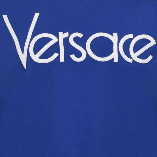 Kids Versace Embroidered Logo T-Shirt