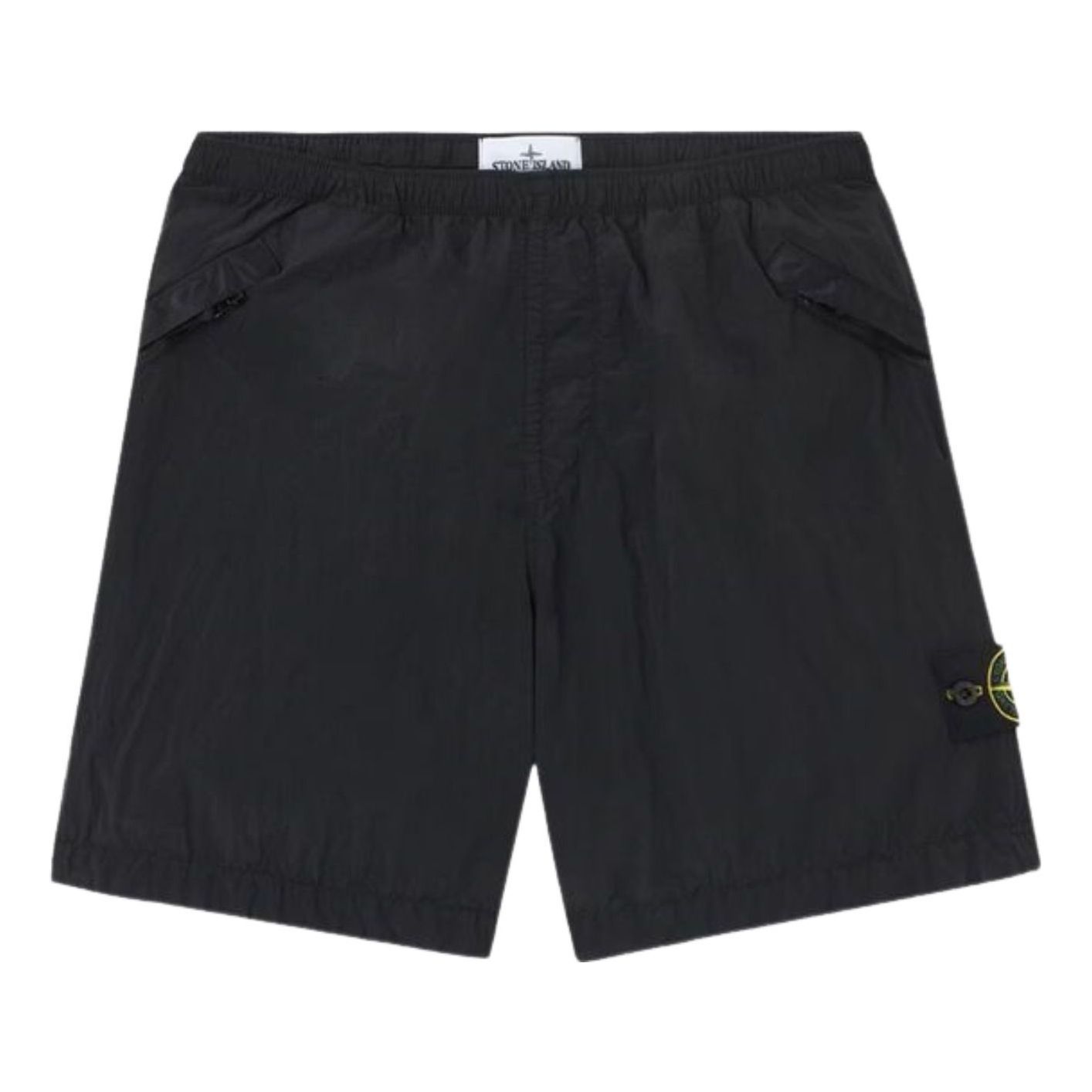 STONE ISLAND L100008 Nylon Metal ECONYL Shorts 'Black' L1S15L100008S0019V0029