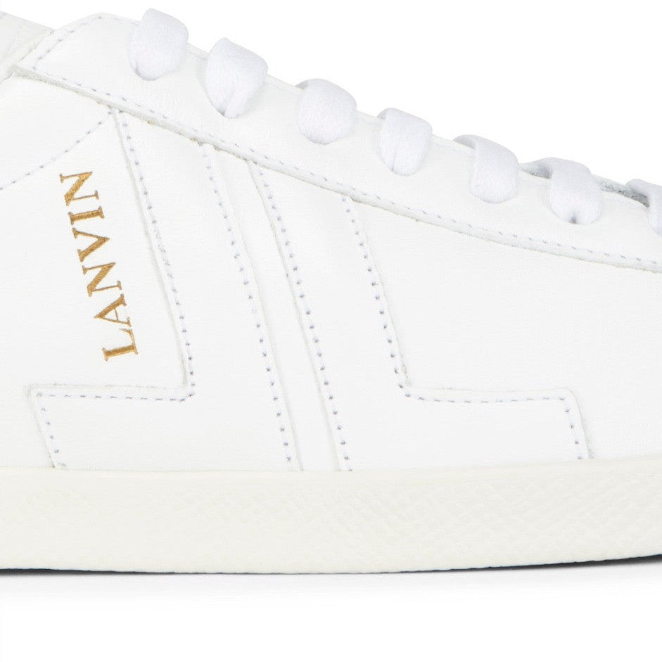 Lanvin White Logo Sneakers