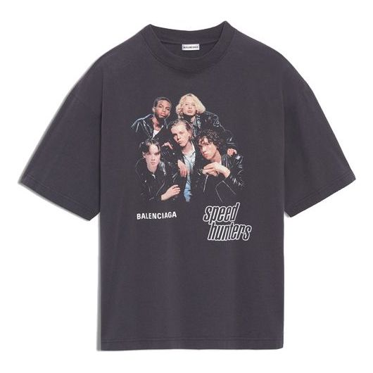 Balenciaga Washed Short Sleeve Speedhunters Tee 541702TCV381055