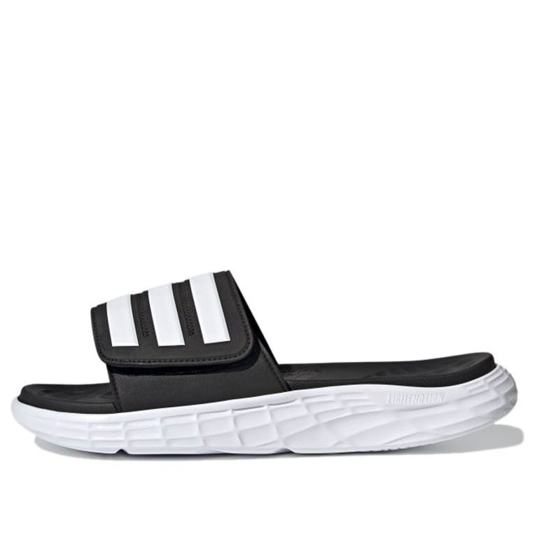 adidas Duramo SL Slides 'Black White' FY8786