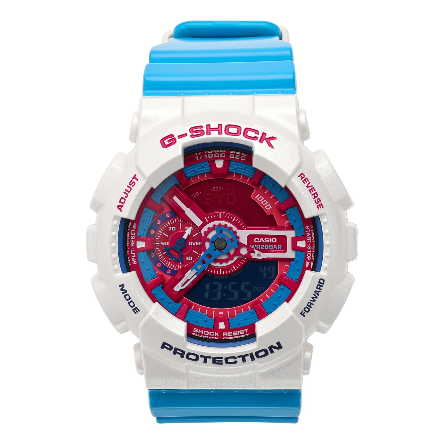 CASIO G-Shock Analog-Digital 'White' GA-110AC-7A
