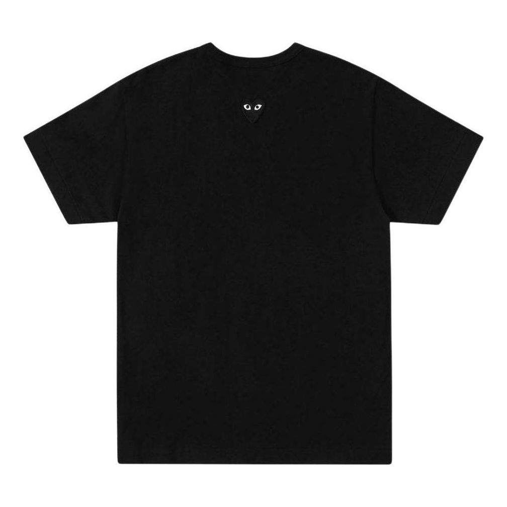 COMME des GARCONS PLAY SS25 Back Emblem T-Shirt 'Black' AX-T341-051-1