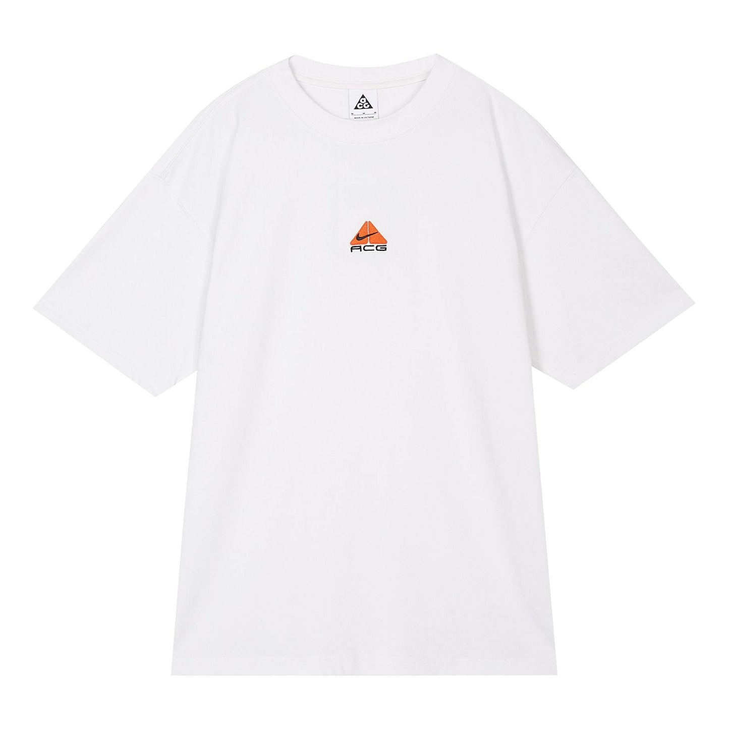 Nike x ACG Logo Embroidered Pattern Loose Round Neck Short Sleeve White DQ1815-121