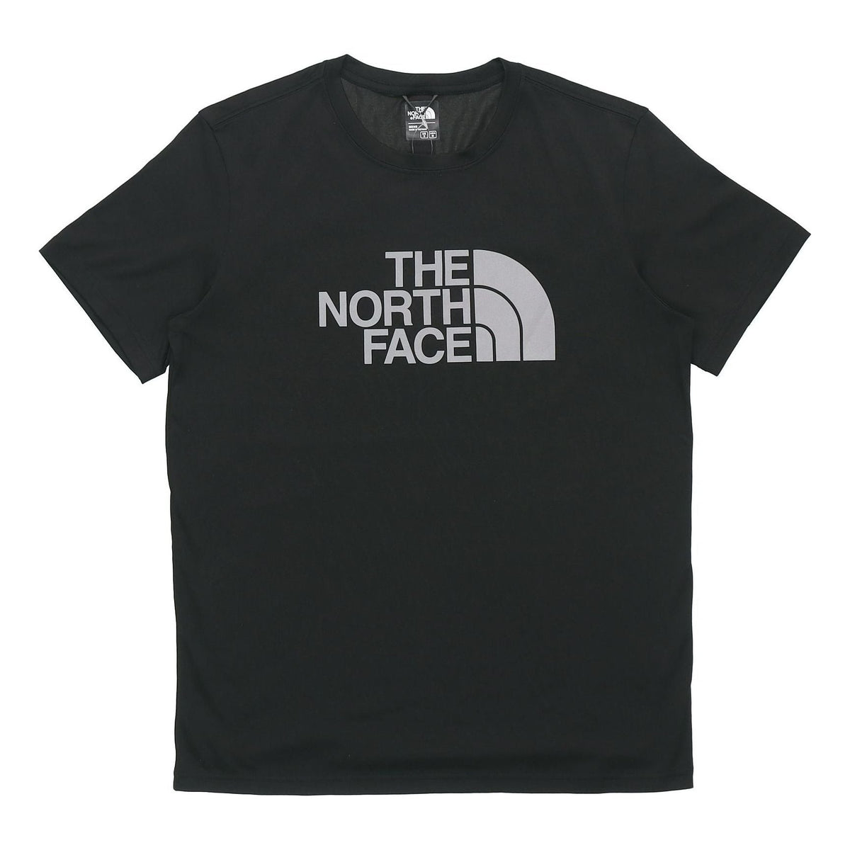 Men's THE NORTH FACE Logo Round Neck Short Sleeve Black 3V7A-V7N