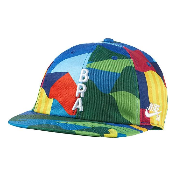 Nike SB x Parra Brazil Federation Kit Skate Cap 'Colorful' CZ5340-312
