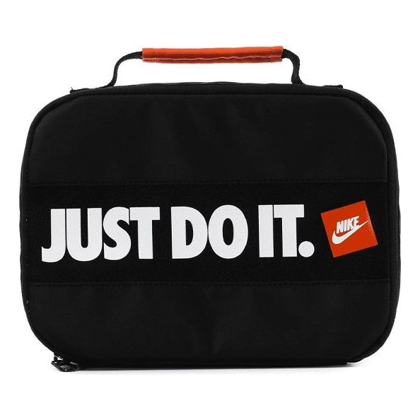 Nike "JUST DO IT" Insulated Lunch Bag 'Black' 9A2840-023