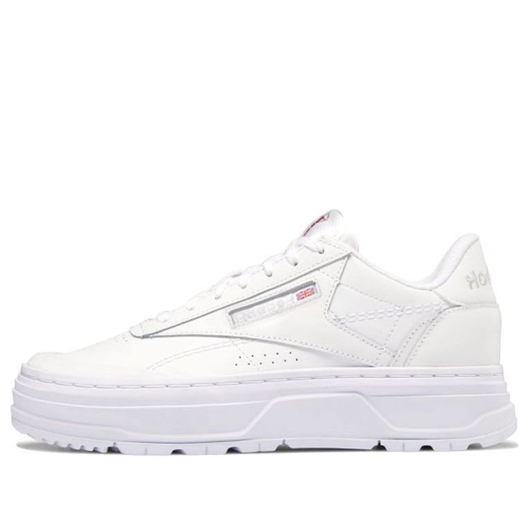 (WMNS) Reebok Club C Double Geo 'Footwear White' GW0223
