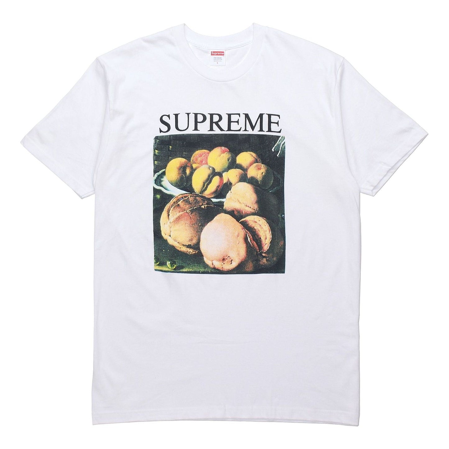 Supreme FW18 Still Life Tee White Printing Short Sleeve Unisex SUP-FW18-017