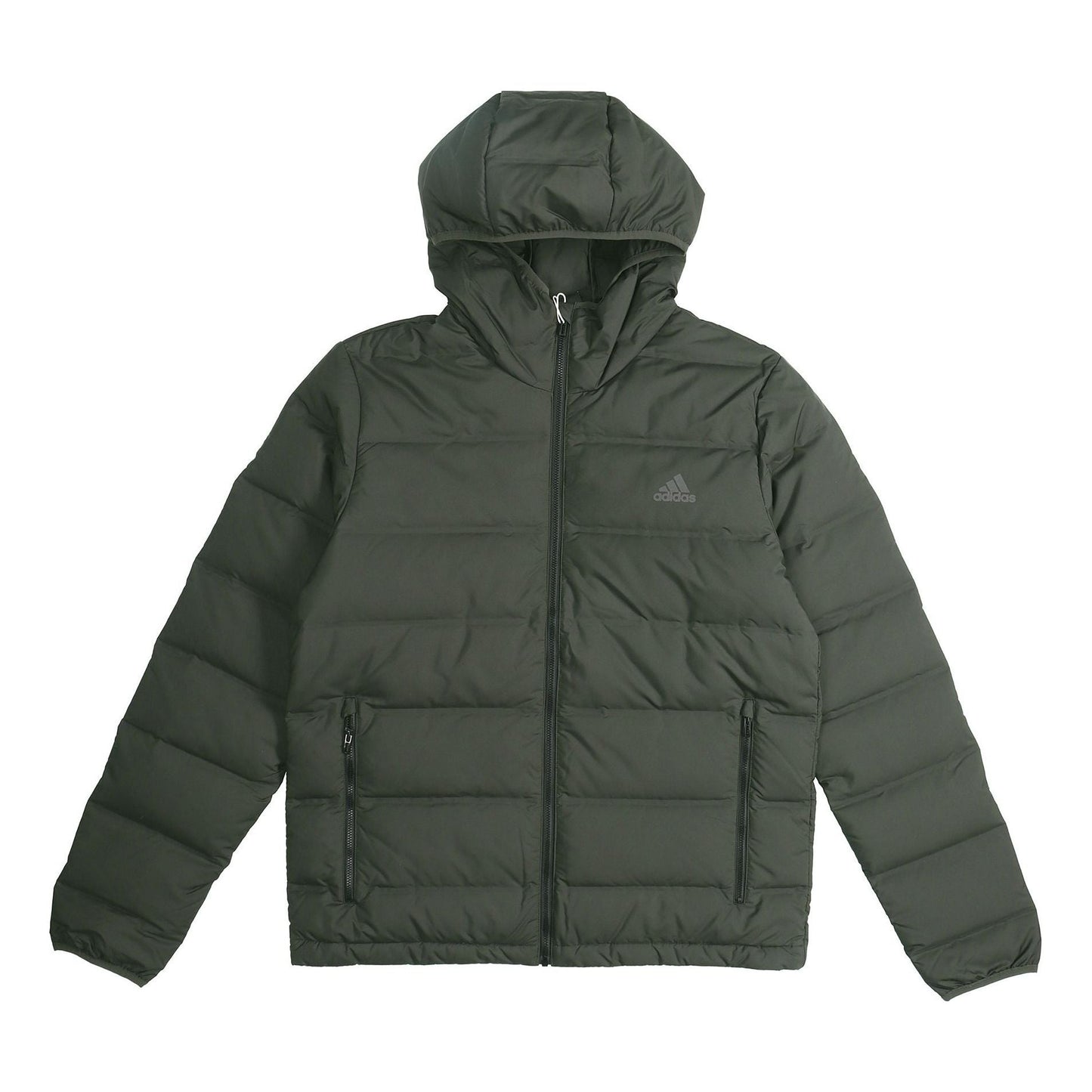 adidas Helionic Hooded Men's Down Jacket Green DZ1427