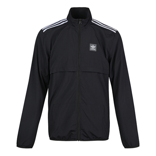 adidas originals Class Action JK Sports Windproof Jacket Black DU8324