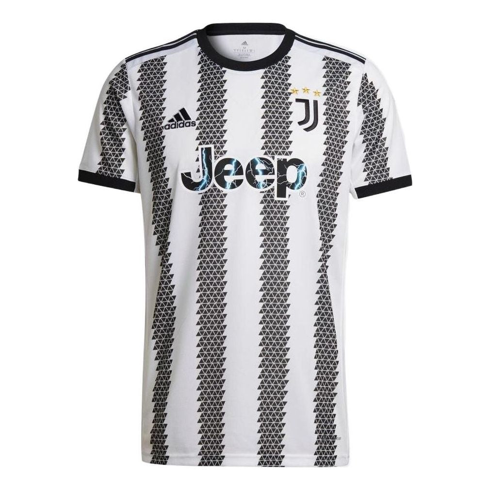 adidas Juventus 22/23 Home Soccer 'White Grey' H38907