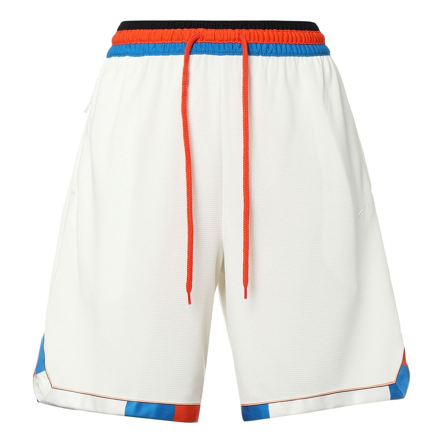 Men's Nike Color Block Lacing Sports Shorts White DA5845-133