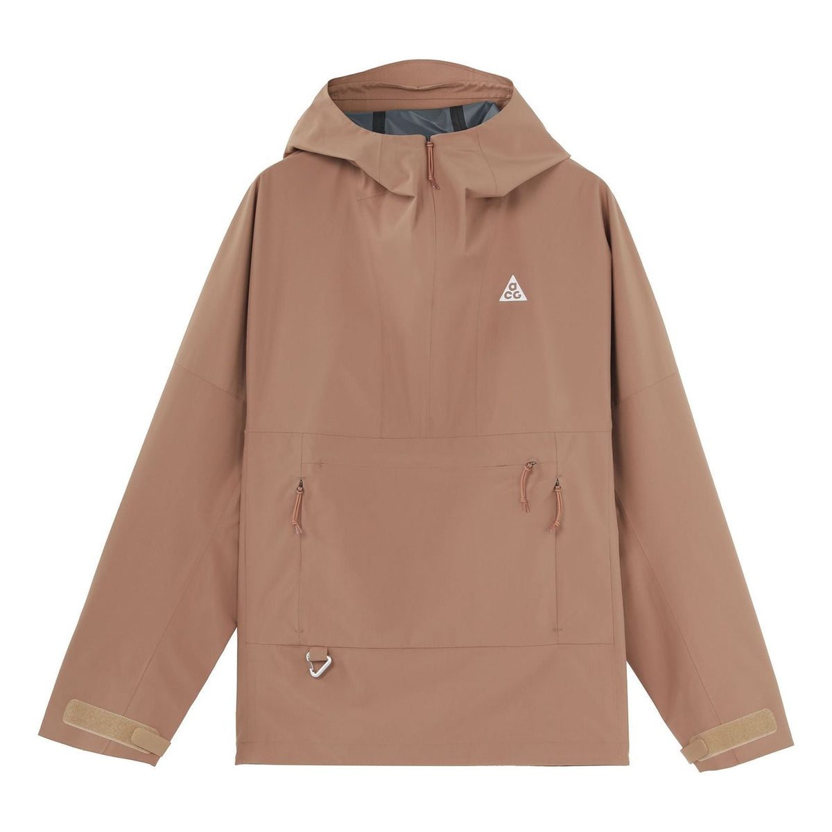 Nike SS22 ACG Solid Color Minimalistic Casual Hooded Jacket Brown DN3910-258