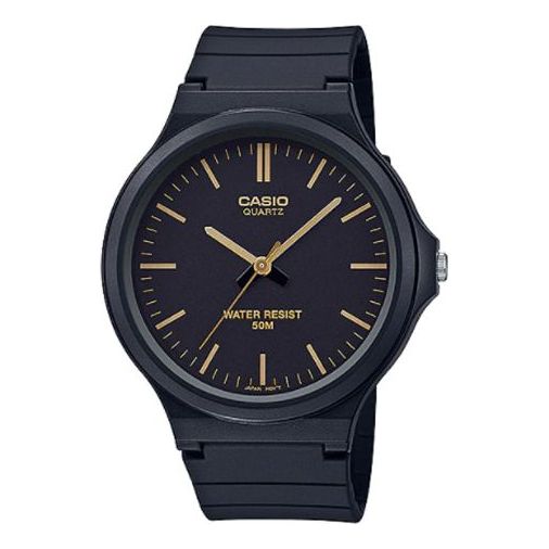 Casio Sheen Fashion Business Analog Watch 'Black Gold' MW-240-1E2VDF