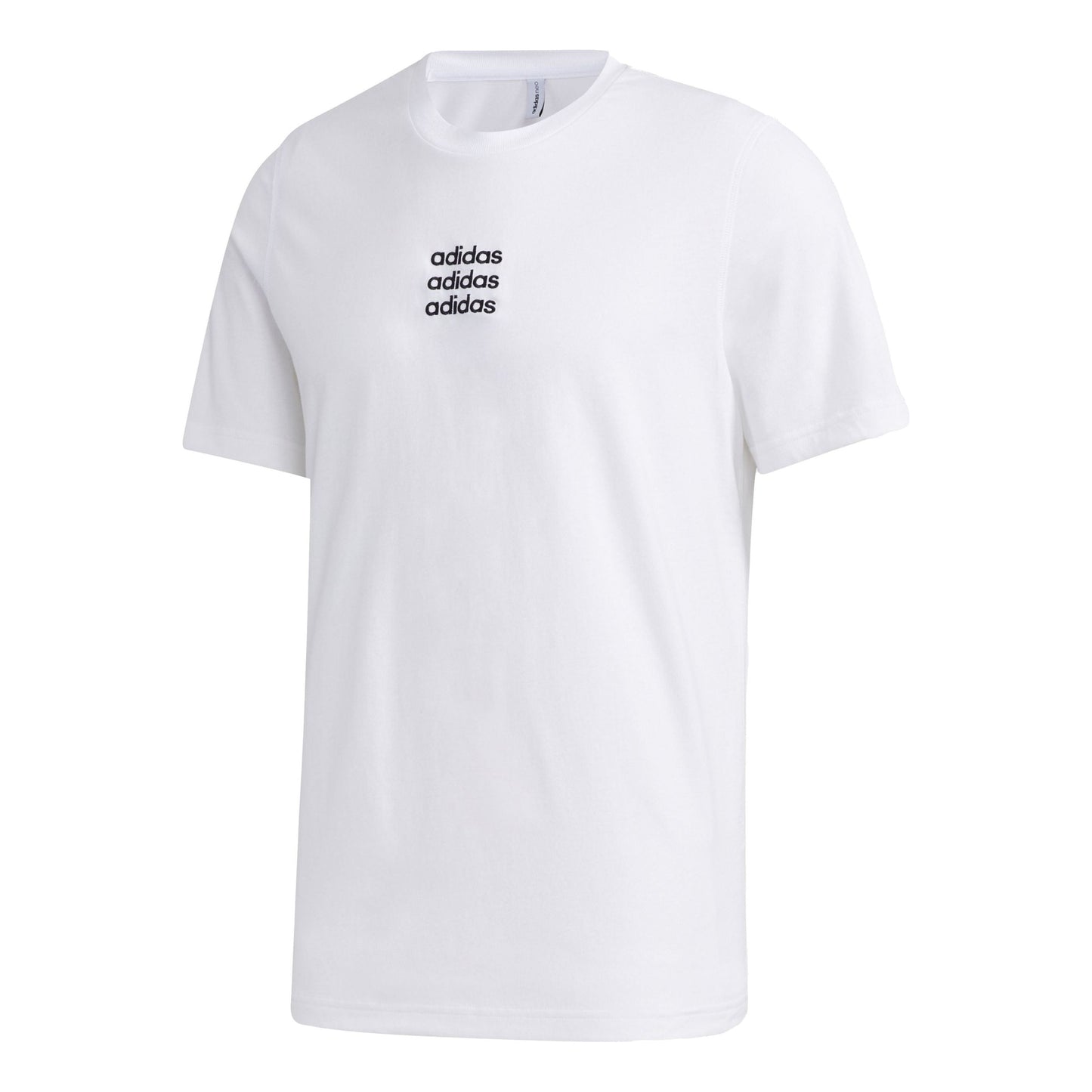 adidas neo M CTee Casual Round Neck Short Sleeve White GJ8908
