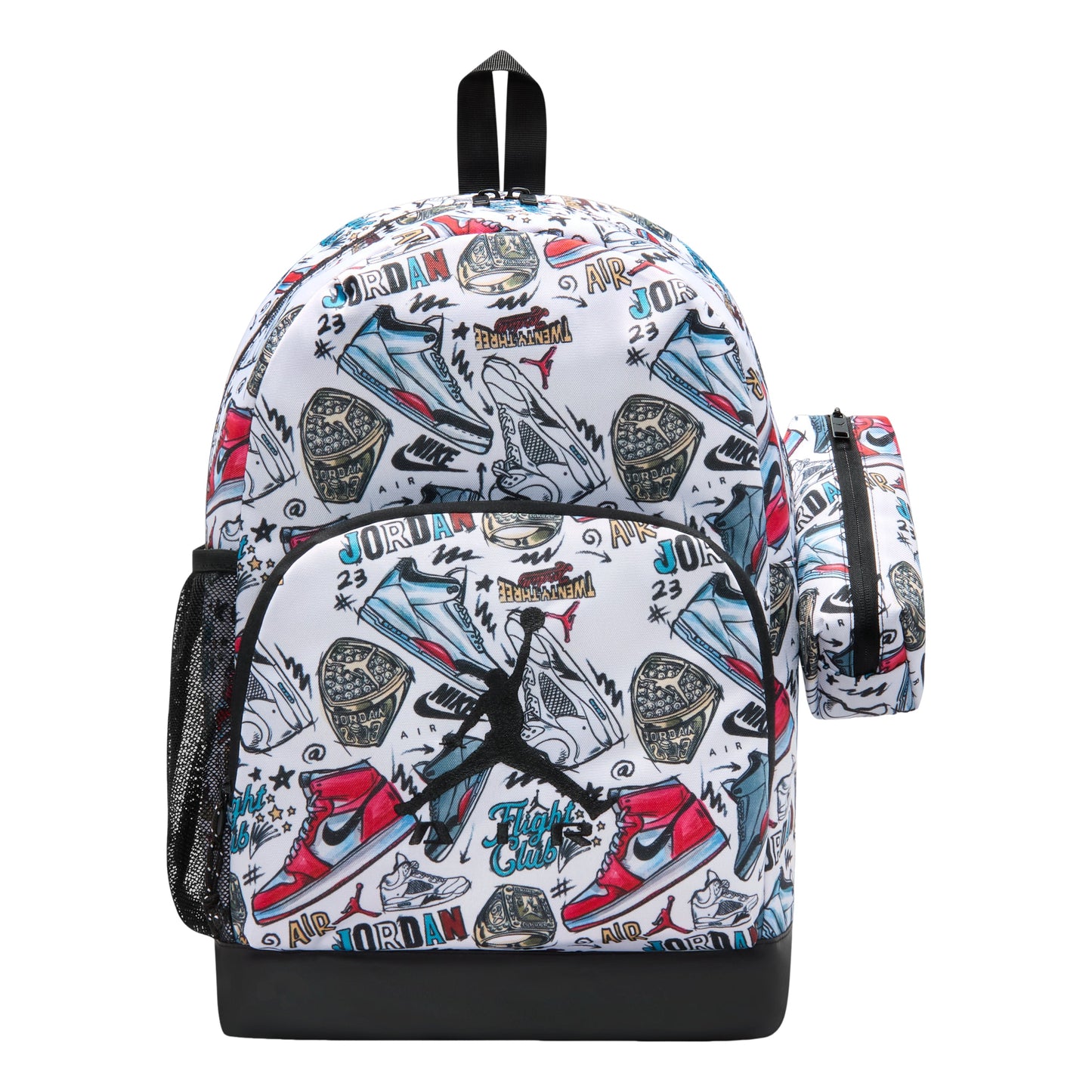 (GS) Jordan Air Raid Backpack 17L 'White Gym Red' 9A9250-WR2