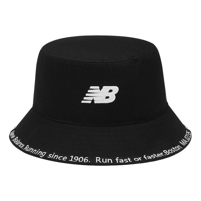New Balance NB Logo Bucket Hat 'Black' LAH23204-BK