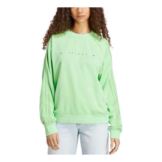 (WMNS) adidas Originals Sweatshirt 'Green' IP7132