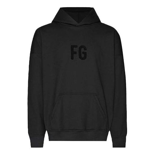 Men's Fear of God FG Logo Black FOG-FW19-37