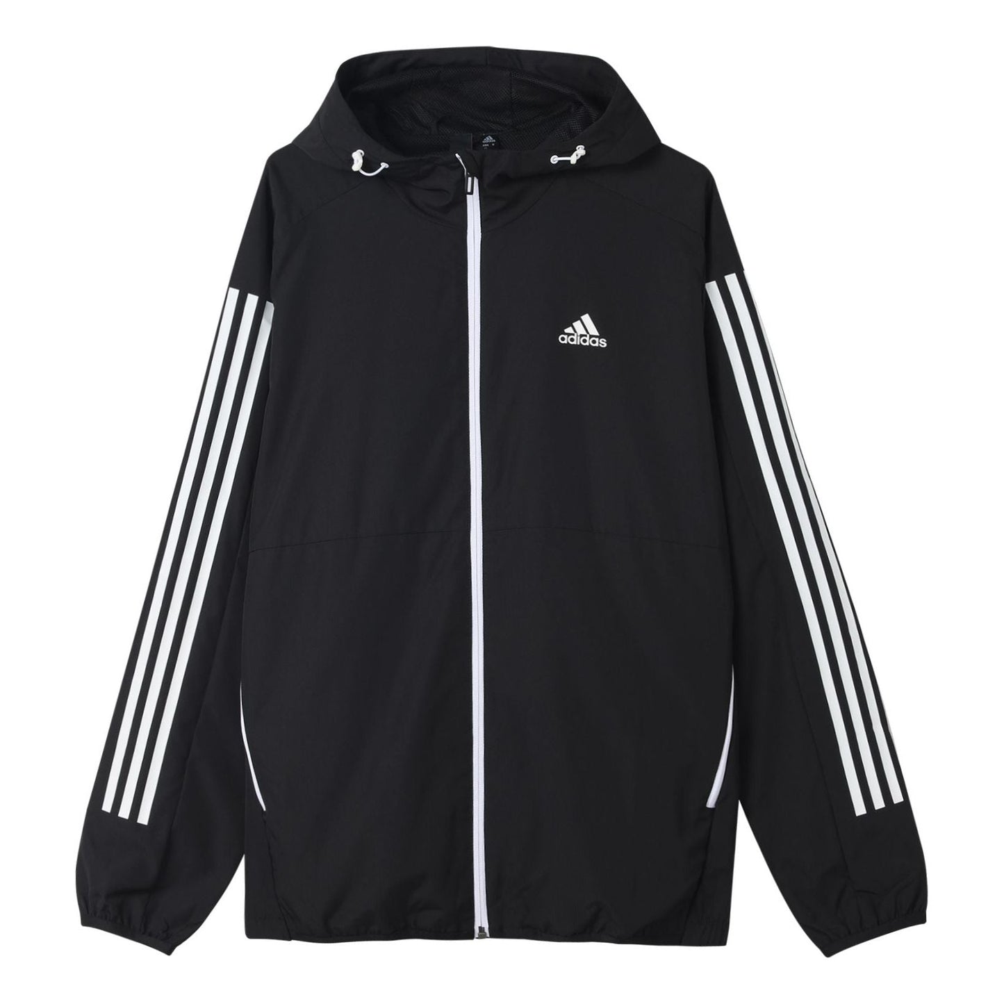 adidas Must Haves 3-Stripes Windbreaker - Black GF3962