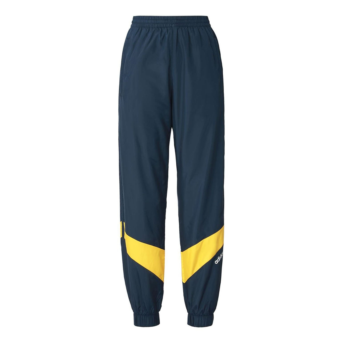 Men's adidas originals Side Stripe Contrasting Colors Bundle Feet Sports Pants/Trousers/Joggers Navy Blue HF9227