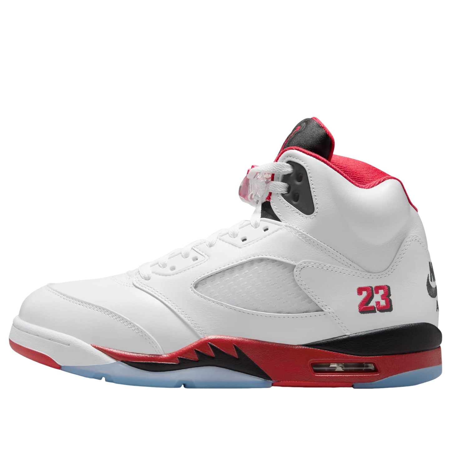 (PS) Air Jordan 5 Retro 'Fire Red Black Tongue 2025' HQ7979-101