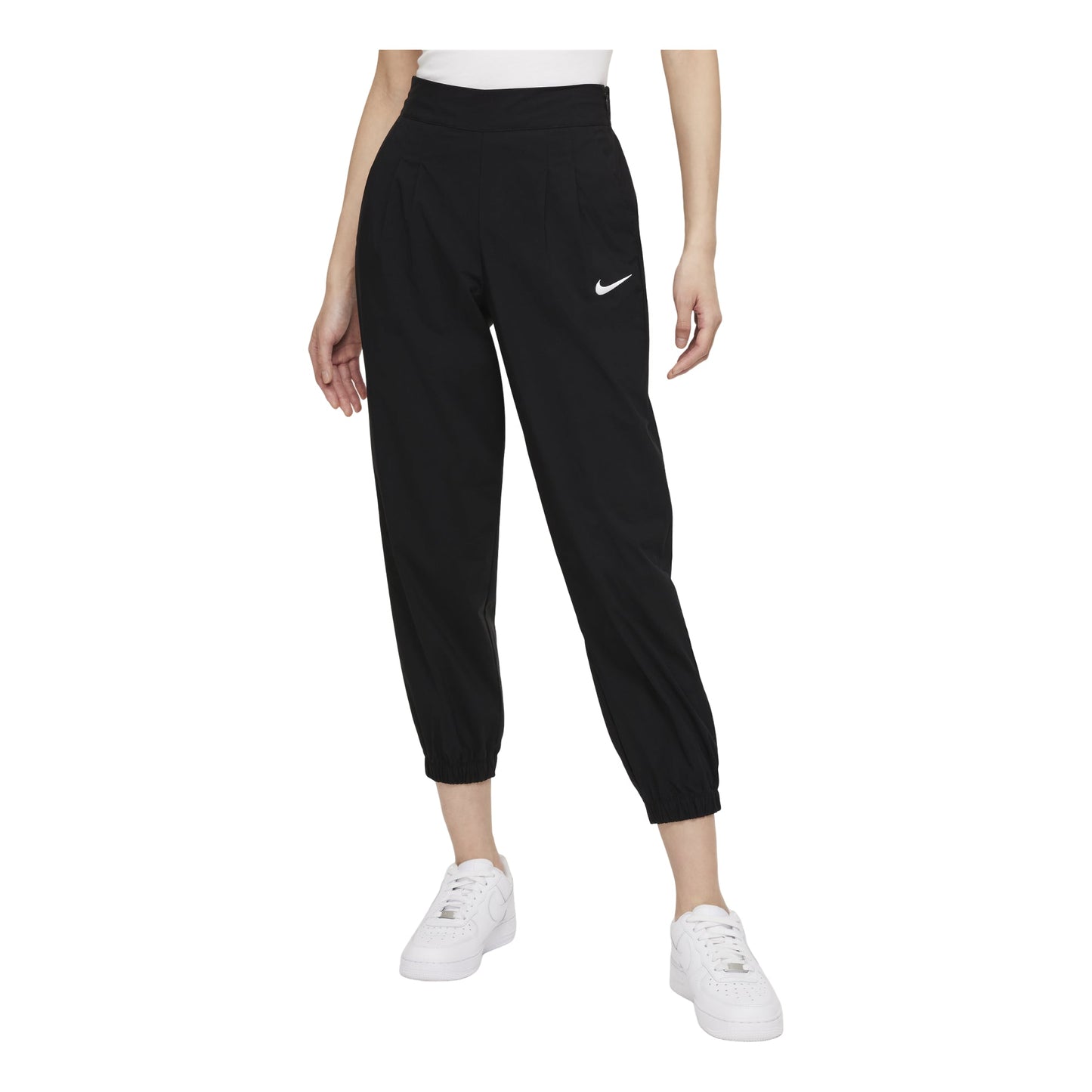 (WMNS) Nike Sportswear Icn Clsh Wvn Hr Jggr Causual Sports Ventilate Long Pant Black DD5049-010
